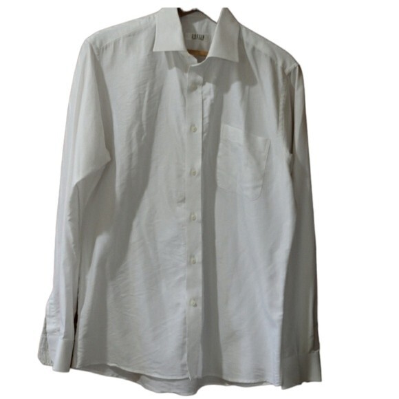 Zeglio White Button Down Shirt - Picture 1 of 9